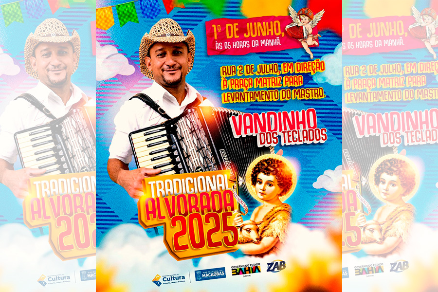 VENHA PARTICIPAR DA NOSSA TRADICIONAL ALVORADA!